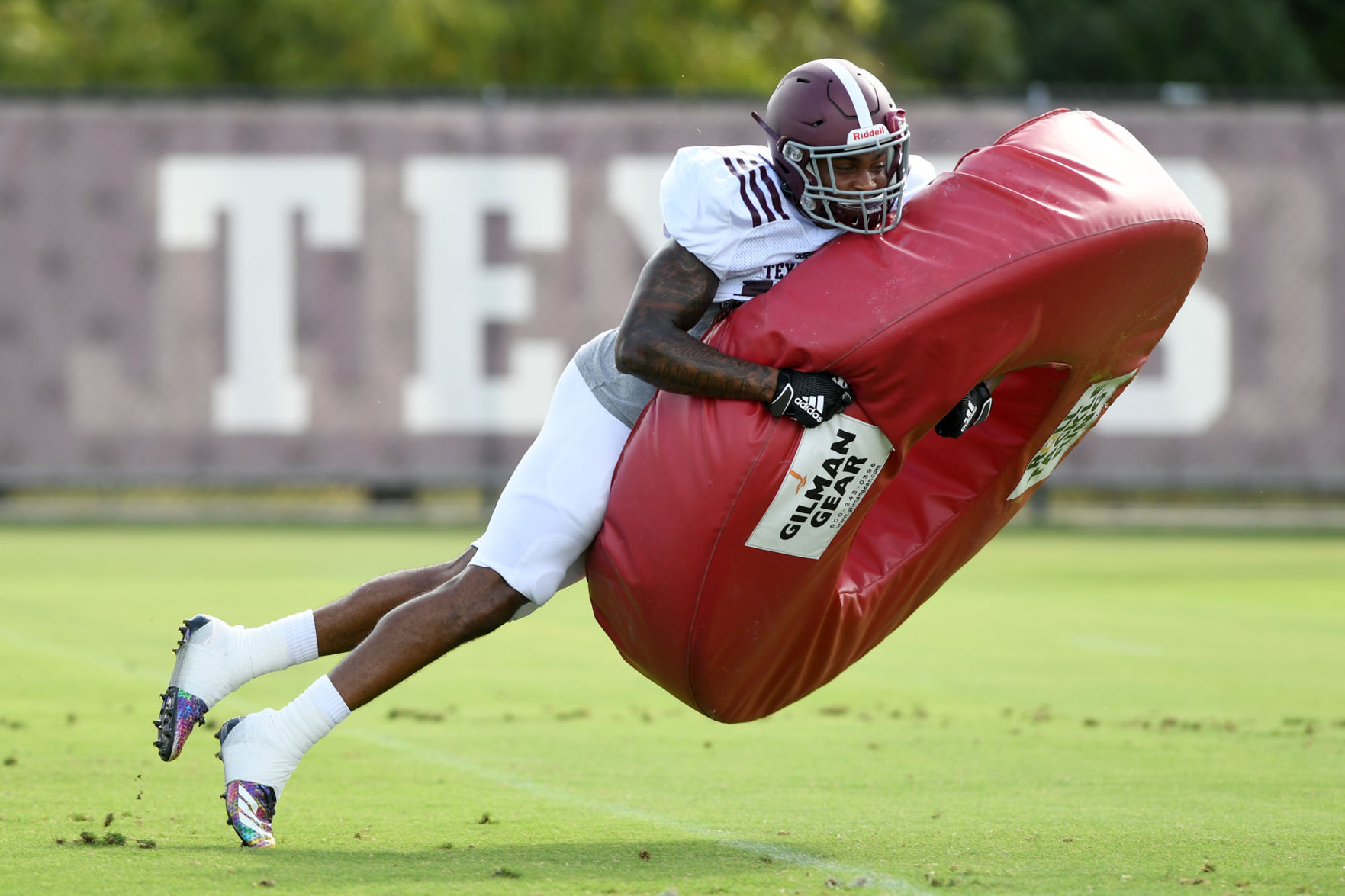 Aggie football practice